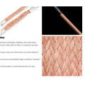 100% Copper Braid Sleeve for Grounding, Shielding