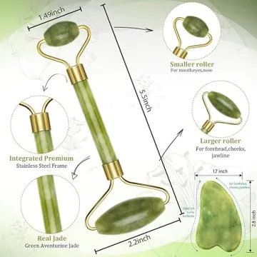 Jade Roller for Face Gua Sha