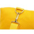 Yellow Cartoon Plush Canvas Nylon Study Bag