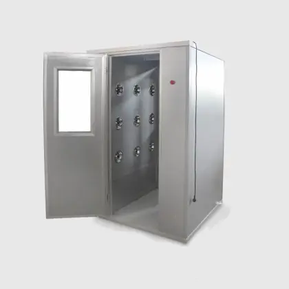 Stainless steel automatic air shower