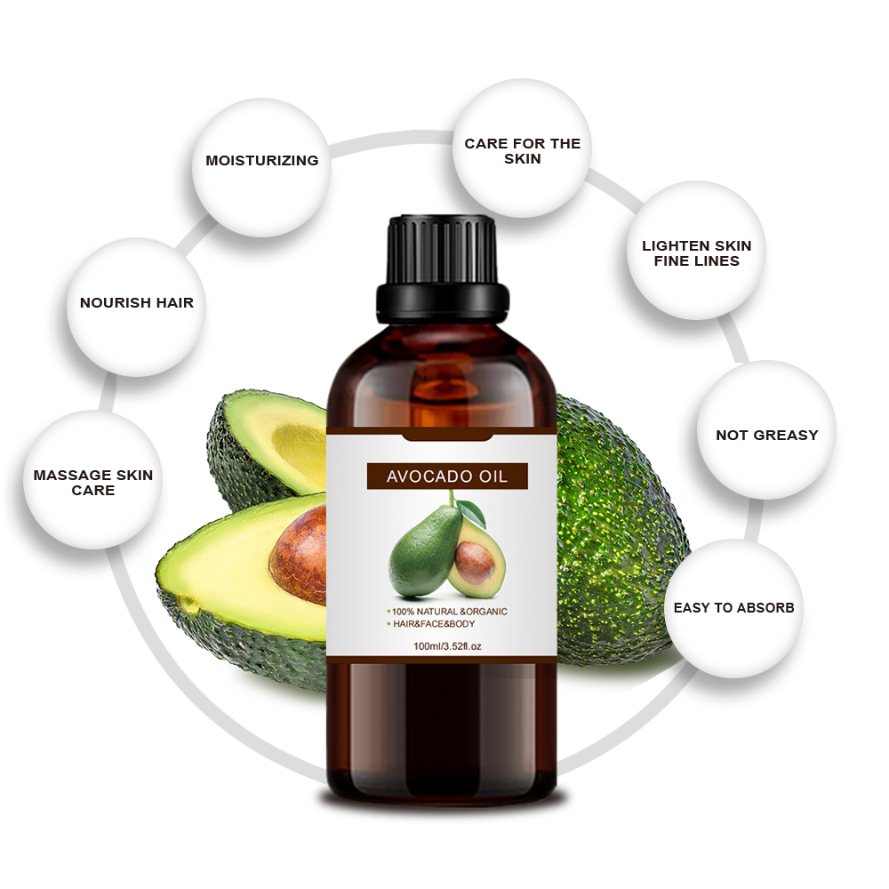 HighQuality Custom Avocado Carrier Oil Therapeutic Grade Spa