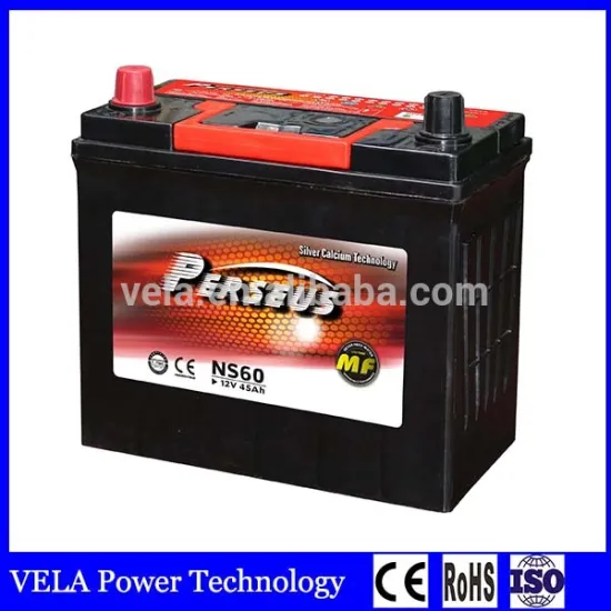 Japan Standards NS60 MF Lead Acid Car Battery For Car Starting