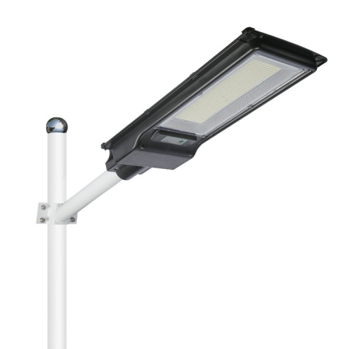 Luz de rua solar IP65 com sensor de movimento integrado para exterior