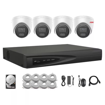 All-in-One HiK PoE Camera Kit with 5MP Resolution and 16ch NVR for Comprehensive Surveillance