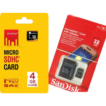 بطاقة الذاكرة Micro SD Micro Factory 4G 8G 16G 32G 64G محرك أقراص فلاش كامل السعة