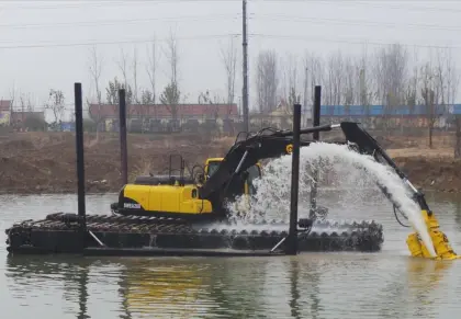JY Amphibious Excavator Spud