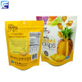 Laminate aluminium food stand up banana chips bags