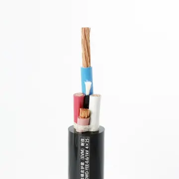 EPR rubber insulated Lushan 87 Flexible power cable halogen free wiring Rubber Cable