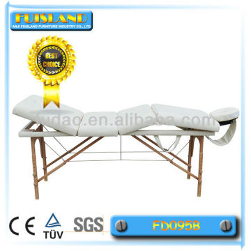 Ergonomic console massage bed massage table