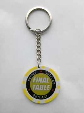 Las Vegas Casino custom keychain