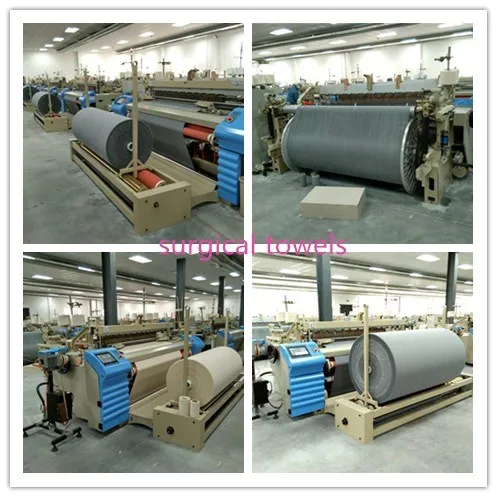 Shuttleless Air Jet Textile Weaving Machine for Surgical Towel
