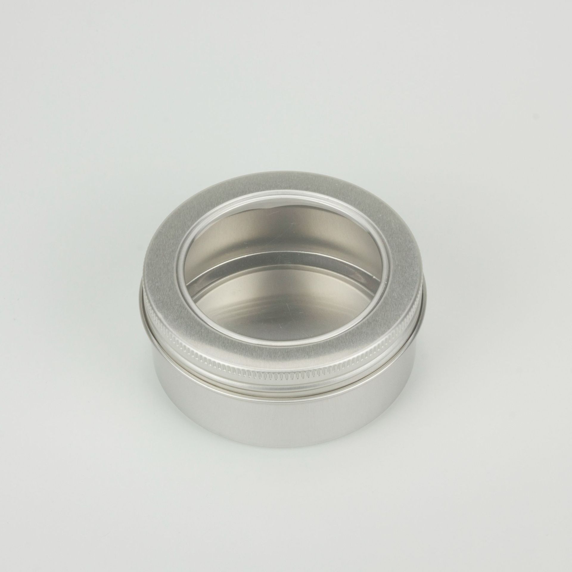 150ml aluminum tin with clear lids window