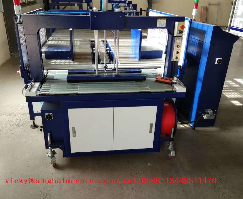 Manual PP belt strapping binding packing machine