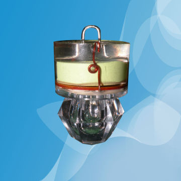 Portable White  Submersible Flash Dimmable Fish Attracting Lights With Lithium Battery