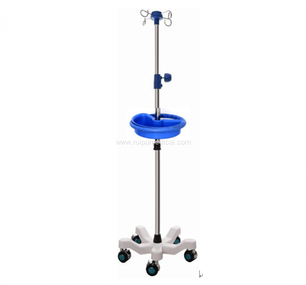 Adjustable Medical Hospital Equipment IV Drip Stand
