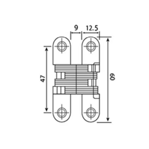Руководство по установке скрытого шарнира