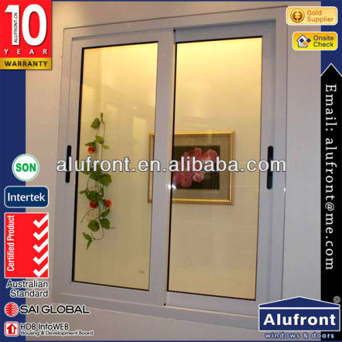 High quality NZ standard alumunum interior vertical sliding window with 10 years warranty