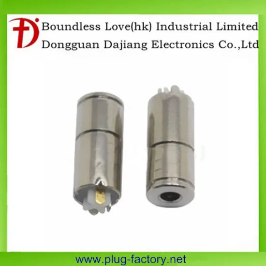 2.5mm 4pole stereo dc socket jack