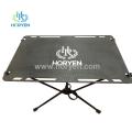 Carbon fiber portable folding tabletop desk camping table