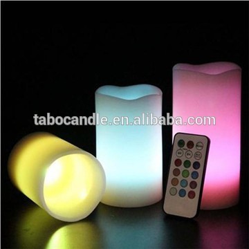 Colour changing Wax Flameless LED Candle