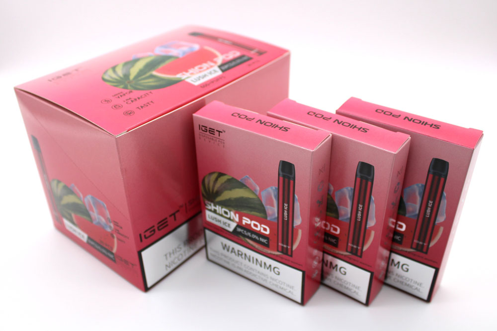 Оптовый электронных сигарет. IGET 600 Puffs. Вейп Китай. Китайский завод вейпов.