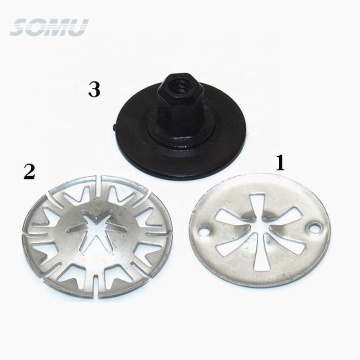 VW N90796501 Car Body Heat Shields Round Metal Gasket Fasteners