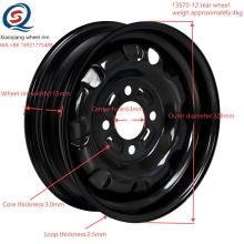 Rimbre de la rueda trasera de 328 mm con calidad de construcción superior