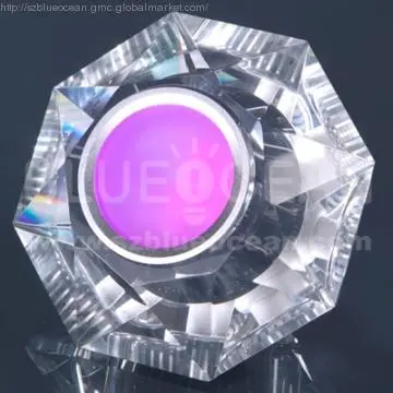 Sparkling Crystal LED Living Color Change Mood Light/Lighting