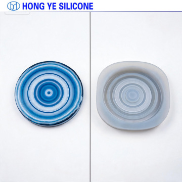 Custom softness silicone for simulated skin production