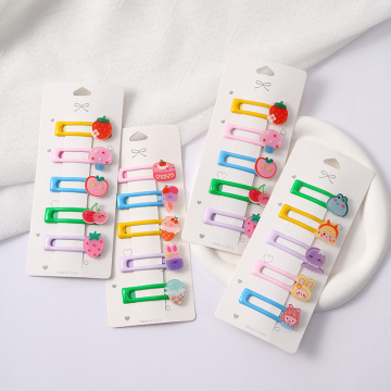 Cute Cartoon Hairpin for Baby Hair Accessories