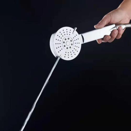 Beauty salons automatically rotating aroma acs certification certificated abs spray rain hand held shower head