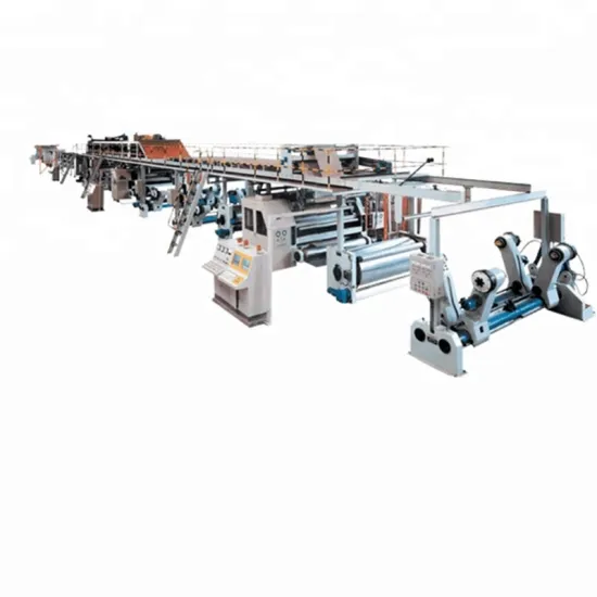 China Corrugated Cardboard Paper Production Line Machine Manufacturers