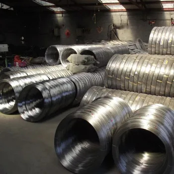 Arame ovalado 2.2 x2.7 and 17/15 Galvanizado arame ovalado