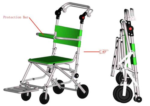 foldable wheelchair