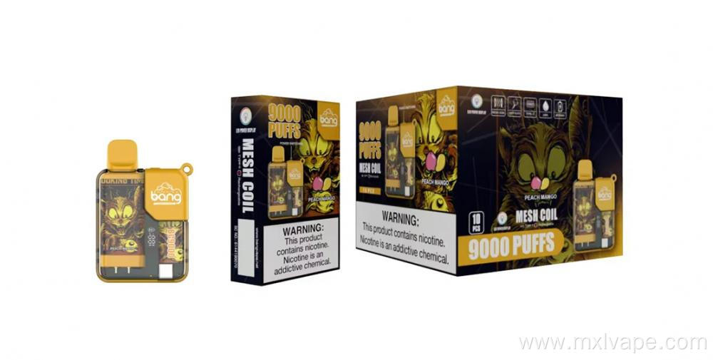 Sweden Disposable Vape Bar Bang King 9000 puffs