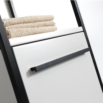 Badkamer ijdelheden met lichte luxe stijl