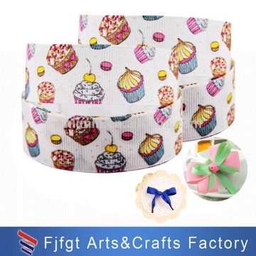 Colorful fabric grosgrain ribbon for gift arts packing