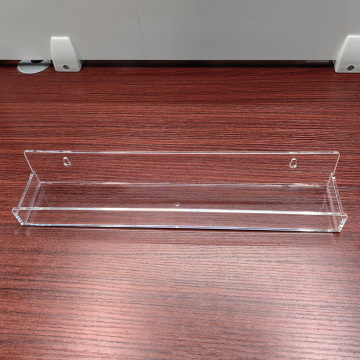 Wall Mount Acrylic Spice Rack Organizer for Shelf Organization
