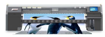 Low Ink Detector Large Format Solvent Printer 4color(c, M, Y, K) 240x540dpi 3pass 52㎡/hr