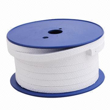 PTFE Packing, Braided from Pure PTFE Yarn without any Lubrication