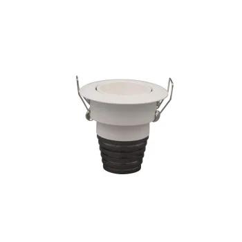 cob small spotlight embedded adjustable angle anti-glare 3W