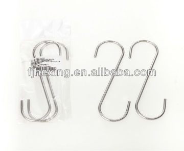 Stainless steel clothes hanger hook