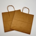 Bolsa de papel reutilizable con mango