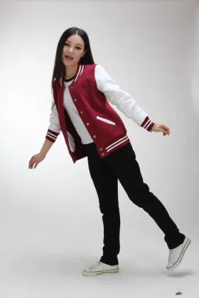 2018 new women's spring trend baseball uniform