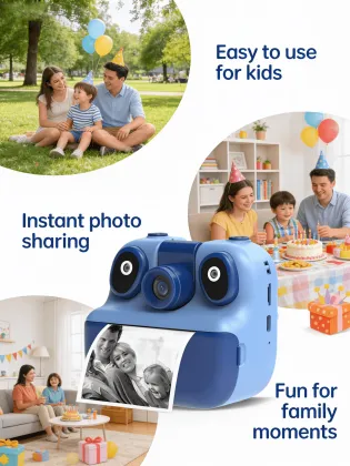 Smart Kids' Instant Photo Camera