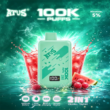 Аднаразовая вейп-прылада ATVS 100k Puffs
