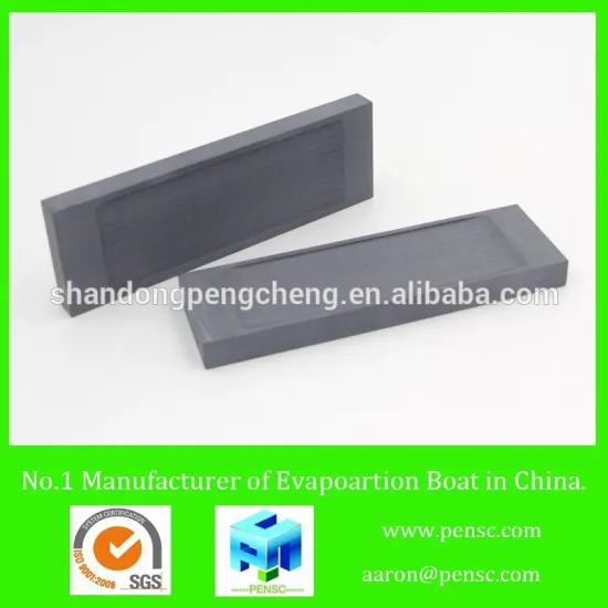 Boron Nitride Evaporation Boat for Metallization