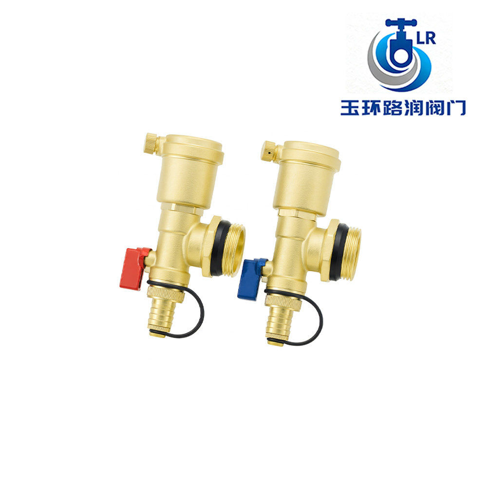 Çift Saplı Pirinç Havalandırma Vanası