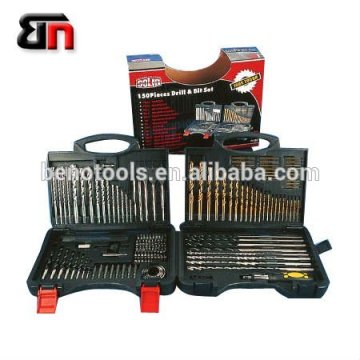 OEM factory Green material HSC CRV MOULD BN-BD150 drills 150Pcs tool set Drill