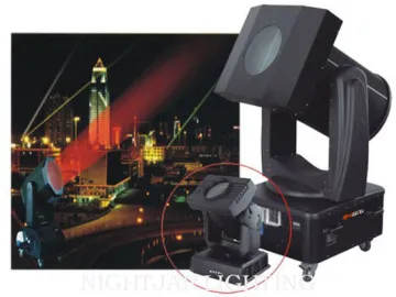 2kw 5kw Outdoor Stage Lighting Fixture, Moving Head Discolor Search Light, 8 - 16 Channels